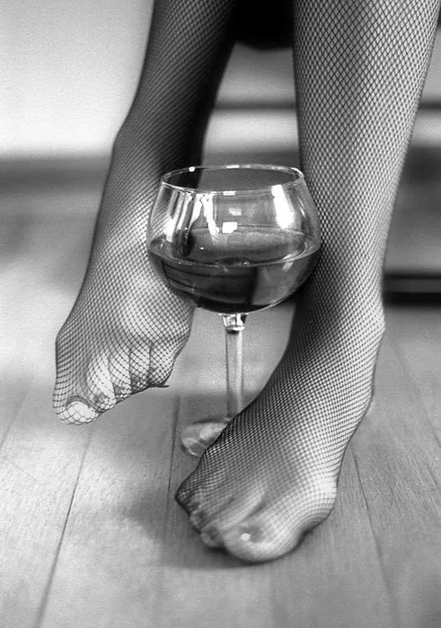 The late night glass of wine